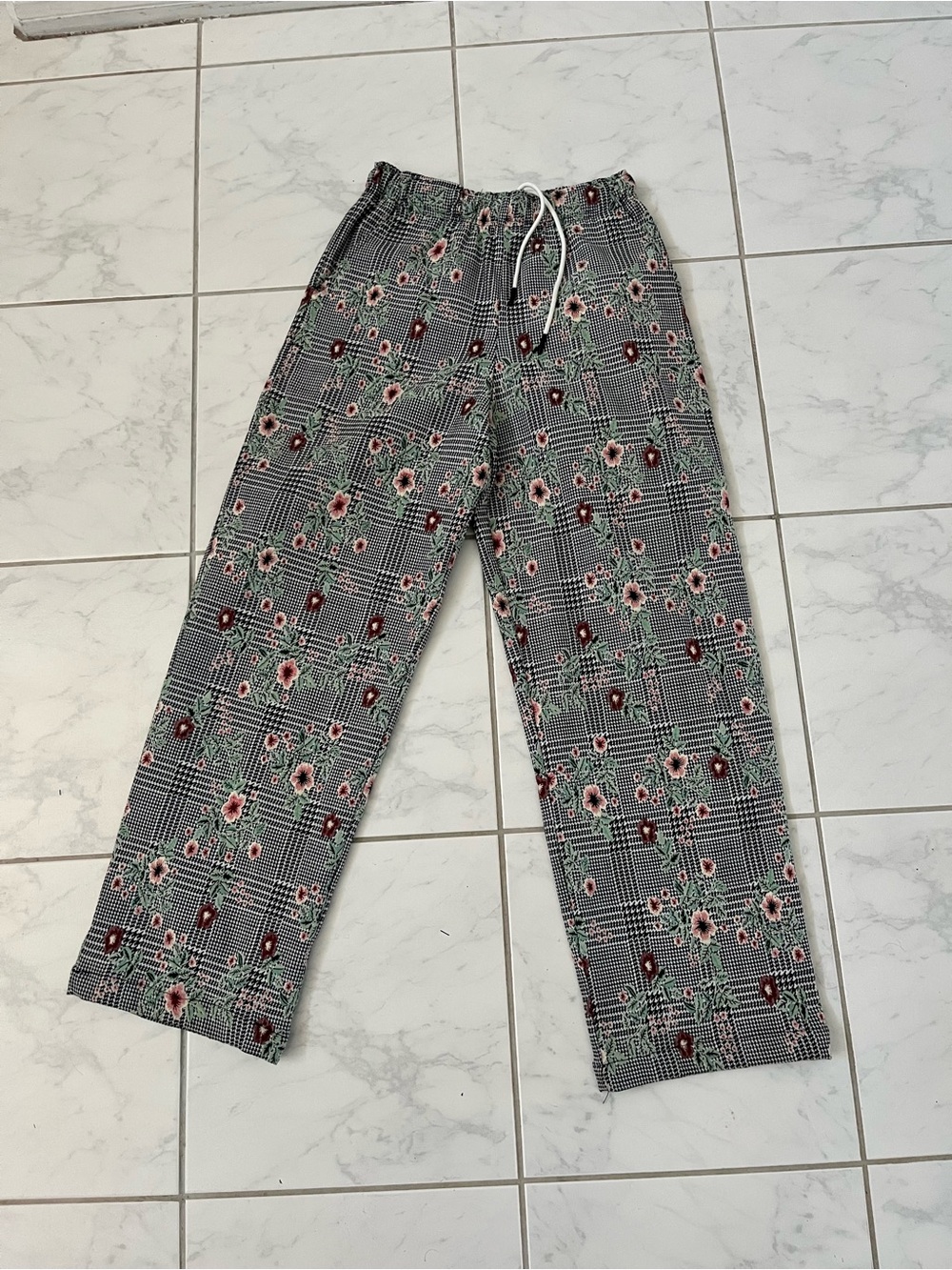 Urban Outfitters Party Gingham Jacquard Beach Pants-Sold Out on UO Website